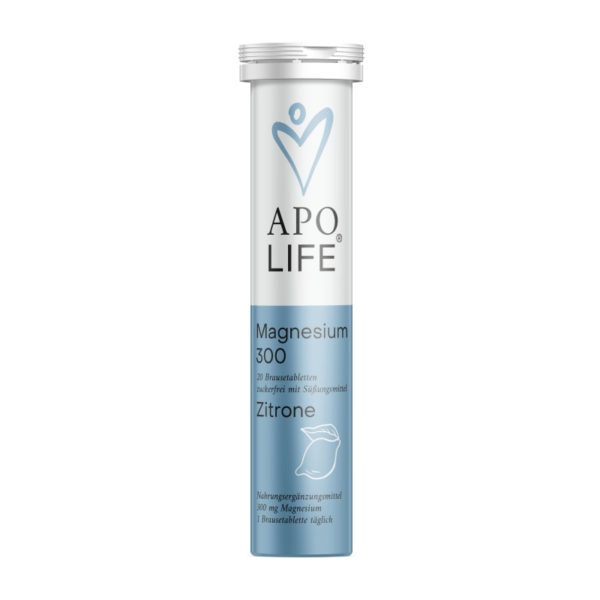 ApoLife Magnesium Brausetabletten Zitrone