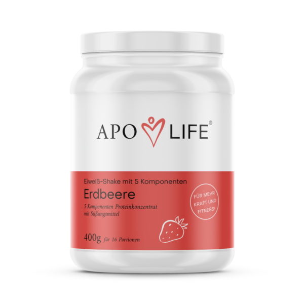 ApoLife Eiweiß-Shake Erdbeere