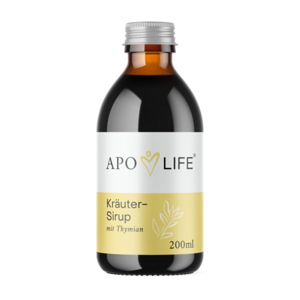 ApoLife Kräutersirup mit Thymian