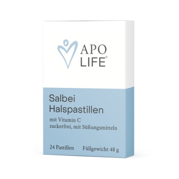 ApoLife Salbei Halspastillen