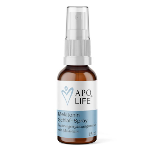 Sprayflasche Melatonin Spray aus der Apotheke
