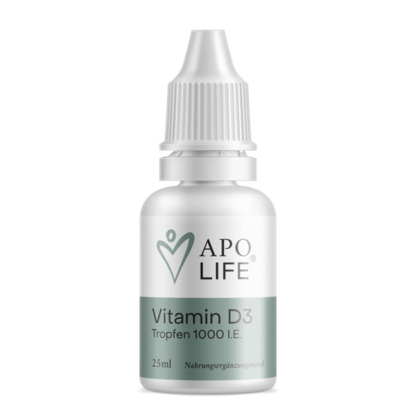 ApoLife Vitamin D3 Tropfen 1000 I.E. 25ml