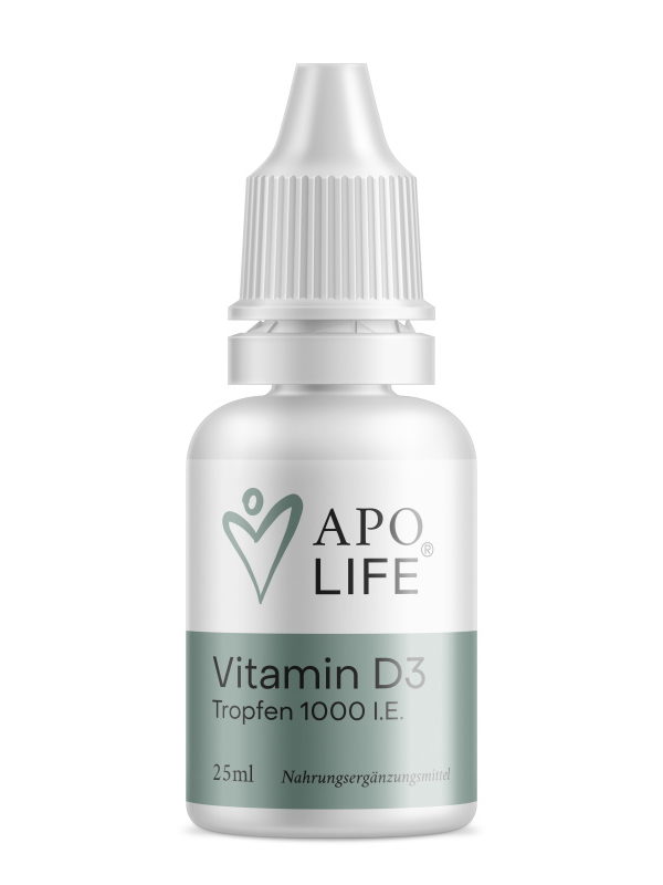 ApoLife Vitamin D3 Tropfen 1000 I.E. 25ml