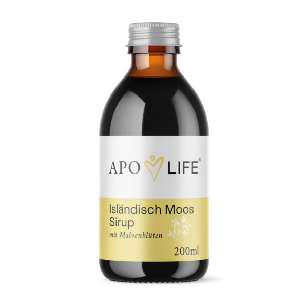 ApoLife Isländisch Moos Sirup mit Malvenblüten