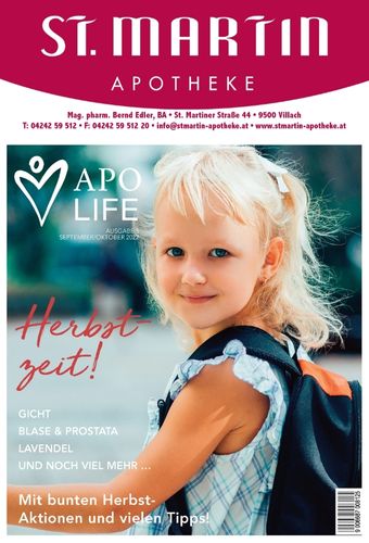 St. Martin Apotheke Kundenzeitung September-Oktober 2022 Ausgabe