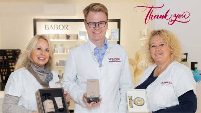 ERöffnung Babor Kosmetik Welt