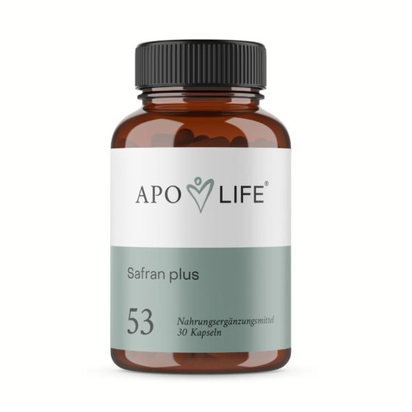 ApoLife Safran plus Kapseln – natürliche Unterstützung für Stimmung und Schlaf