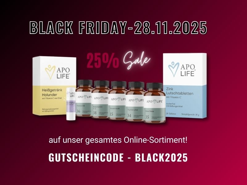 25% auf das gesamte Online Sortiment